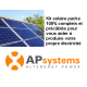 Kit autoconsommation 2 panneaux FULL BLACK - APSystems - monophasé