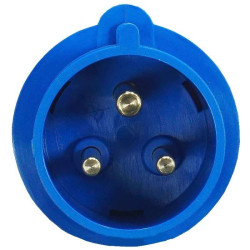Fiche mâle 2P+T 16A 230V