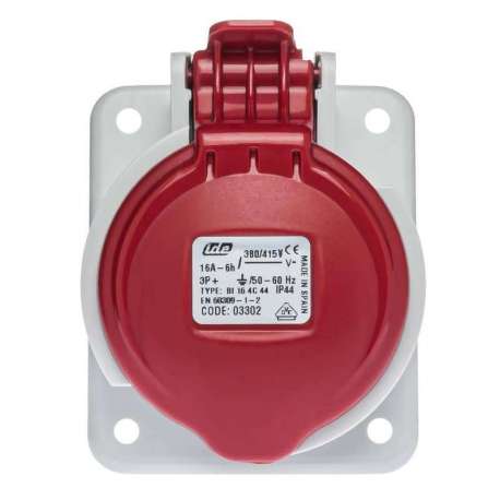 Prise encastrer 3P+N+T16A