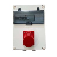 Coffret protection prise 11 KW triphasé