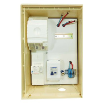 Compteur de chantier ENEDIS 12 kW avec bornier IP2X pour raccordement souterrain