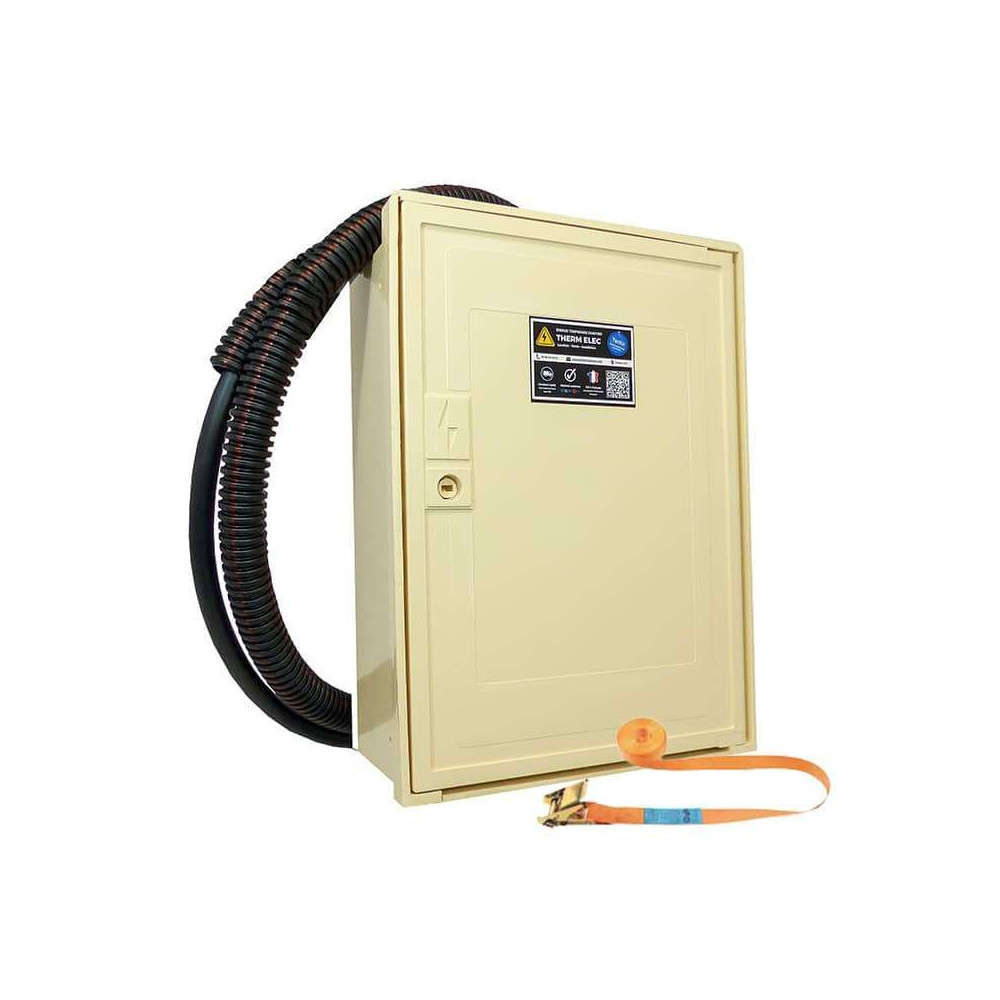 Coffret de chantier triphasé 6/18 kVA pour branchement aérien ENEDIS Coffret de chantier triphasé 6/18 kVA pour branchement aérien ENEDIS