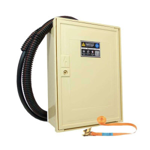 Coffret de chantier triphasé 6/18 kVA pour branchement aérien ENEDIS