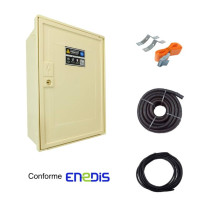 Composition du pack aérien triphasé conforme Enedis