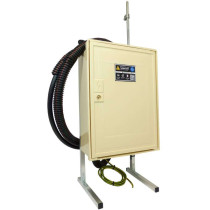 Coffret de chantier triphasé 18/36 kW avec prise 63A pour branchement souterrain ou aérien