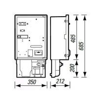 Schéma coffret BPS 100A - Depagne