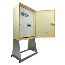 Coffret de chantier avec 4 prises 16A 230v et 4 départs base vie