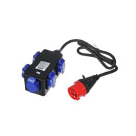 Distributeur électrique 400V avec 5 prises 16A en 230V