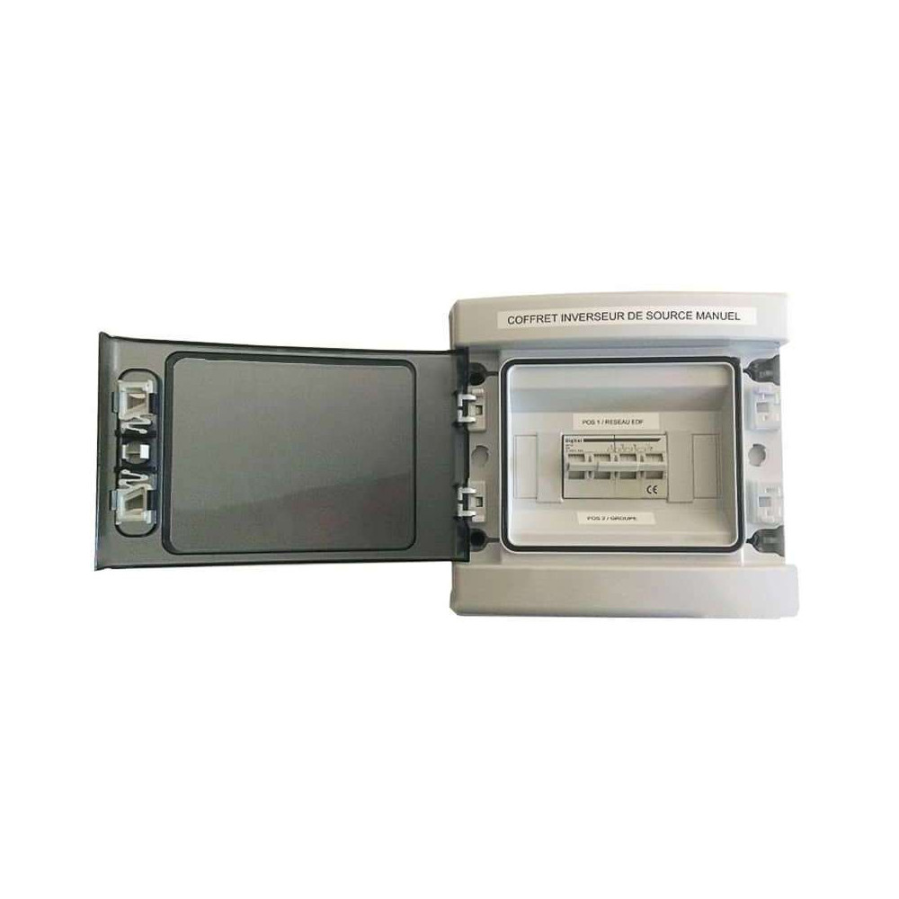 Boitier inverseur de source manuel 40A Boitier inverseur de source manuel 40A