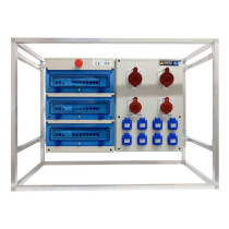 Coffret ABS alimentation triphasé 400v - 160A spécial travaux désamiantage