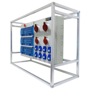Coffret de distribution triphasé 400v avec prises intensité 160A