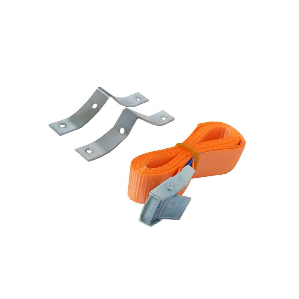Sangle et fixations pour coffret de chantier