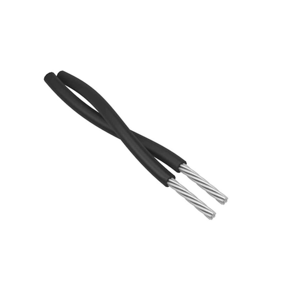 Câble torsadé aérien 2x25 mm2 en aluminium vendu au mètre | THERM ELEC Câble torsadé aérien 2x25 mm2 en aluminium vendu au mètre | THERM ELEC