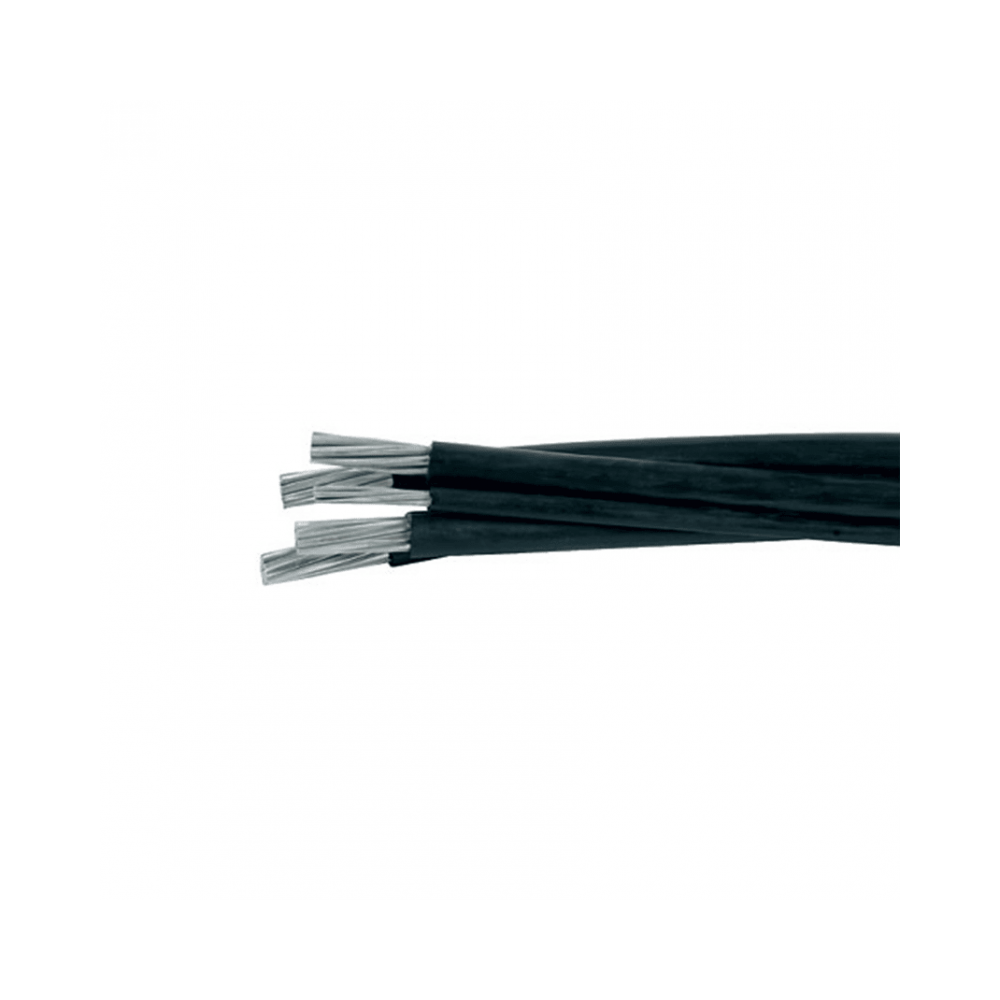 Câble torsadé aérien 4x25 mm2 en aluminium vendu au mètre Câble torsadé aérien 4x25 mm2 en aluminium vendu au mètre