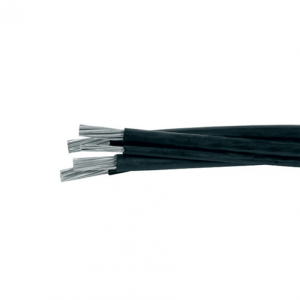 Câble torsadé aérien 4x25 mm2 en aluminium vendu au mètre