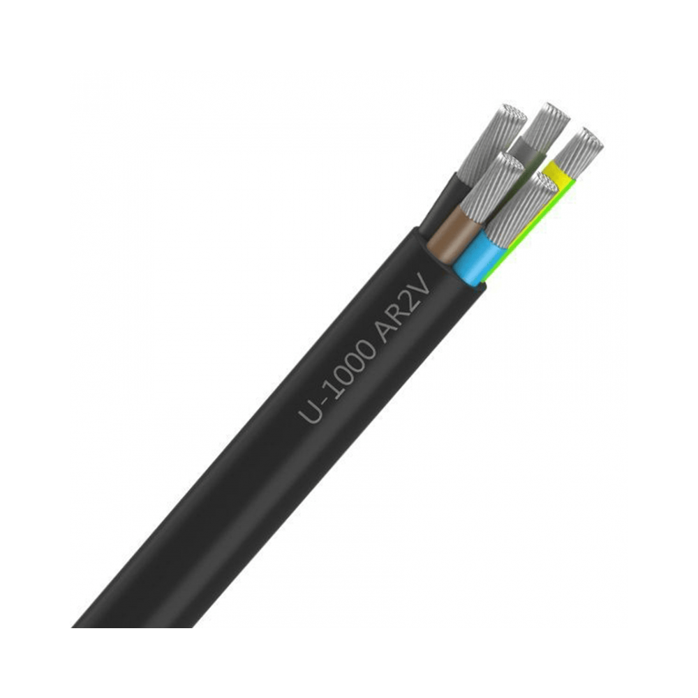 Câble rigide en aluminium U-1000 AR2V 5G25