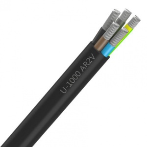 Câble rigide en aluminium U-1000 AR2V 5G25