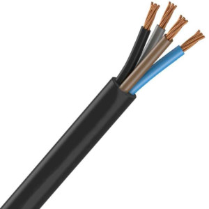 Câble rigide en cuivre U-1000 R2V 4X25 mm2 vendu au mètre