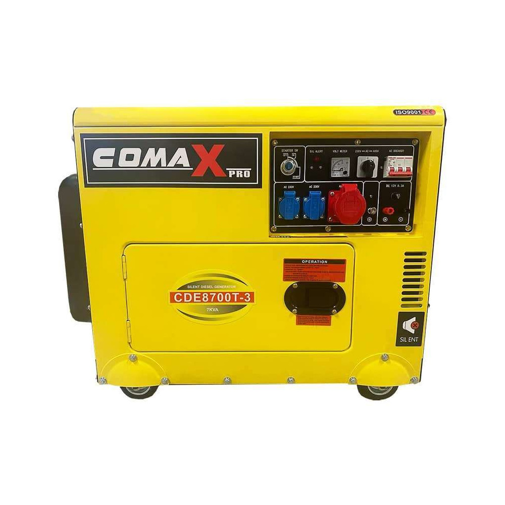 Groupe électrogène diesel insonorisé 6 KW triphasé 400V | THERM ELEC Groupe électrogène diesel insonorisé 6 KW triphasé 400V | THERM ELEC
