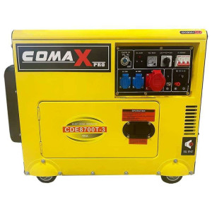 Groupe électrogène diesel insonorisé 6 KW triphasé 400V | THERM ELEC