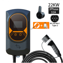 Borne de recharge connectée triphasé 22 KW 32A Type 2