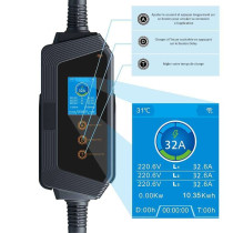 Fonctionnalités chargeur mobile 22 kW 32A