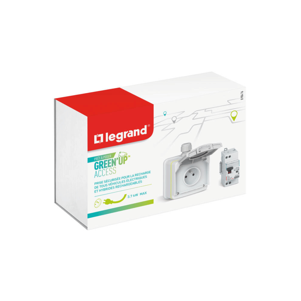 Prise renforcée green up access legrand
