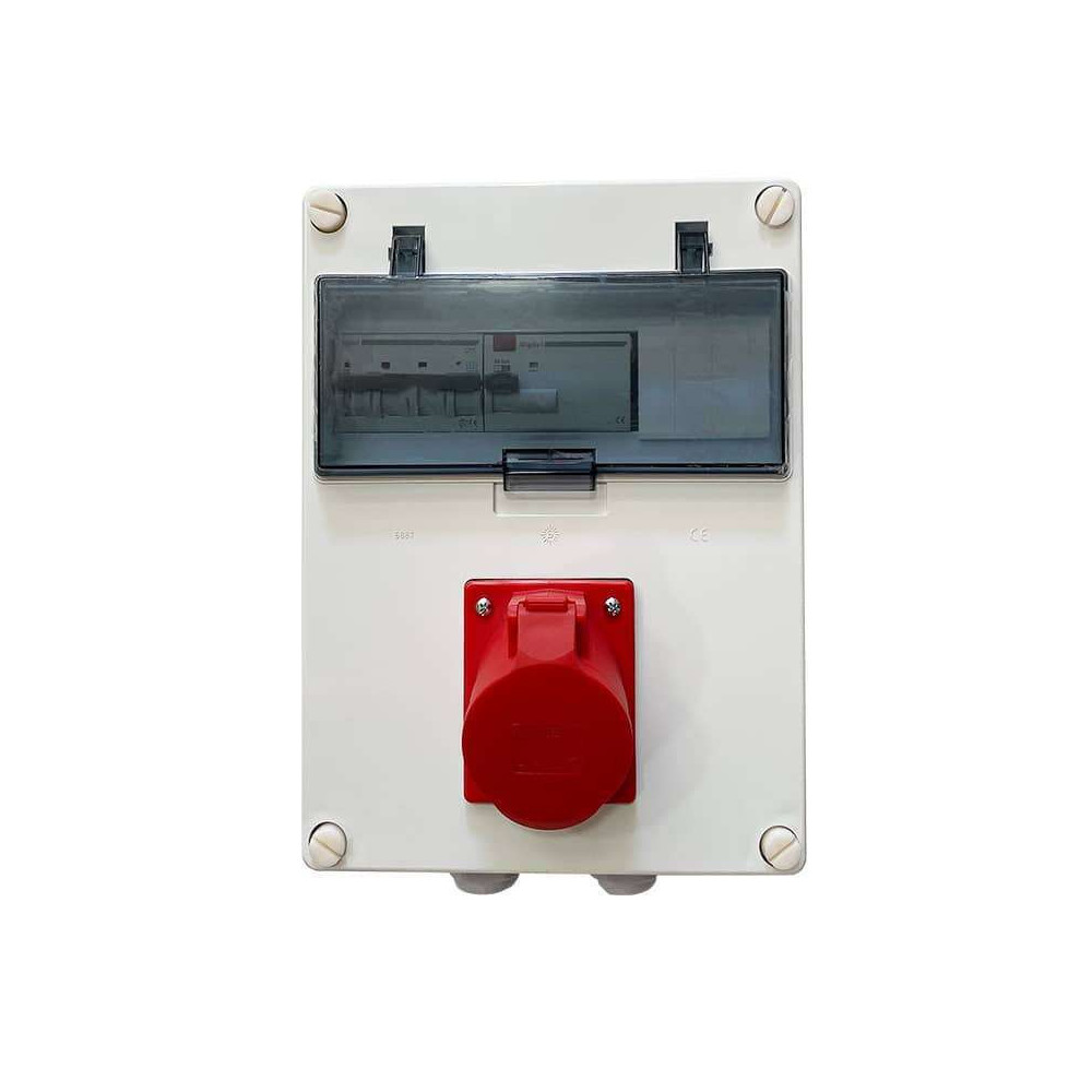 coffret protection prise triphasée 22 kW