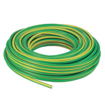 Câble HO7VK 6 mm² VERT JAUNE couronne 100 mètres