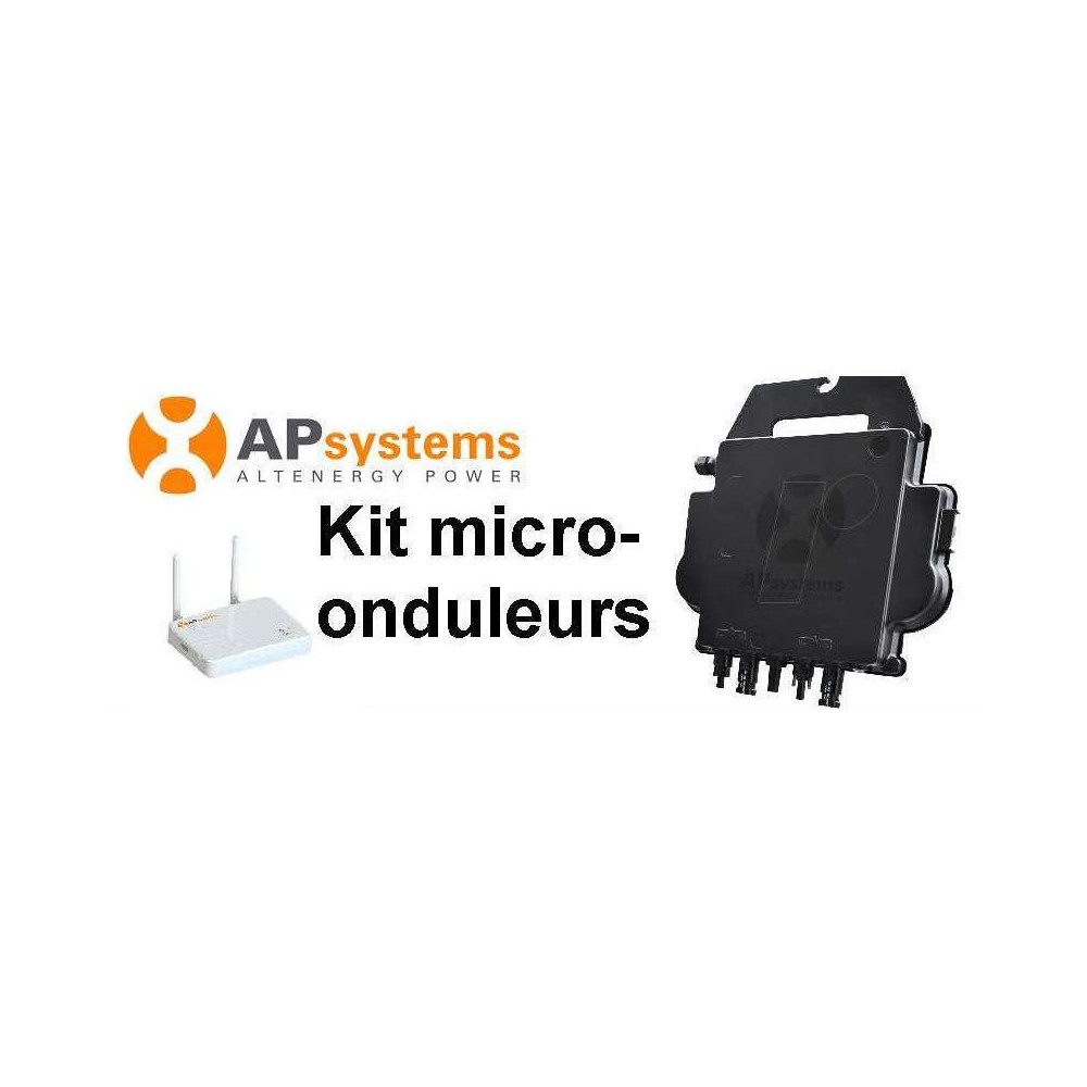 Kit micro-onduleur APSYSTEMS 4 Panneaux. Kit micro-onduleur APSYSTEMS 4 Panneaux.