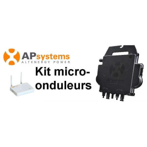 Kit micro-onduleur APSYSTEMS 4 Panneaux.