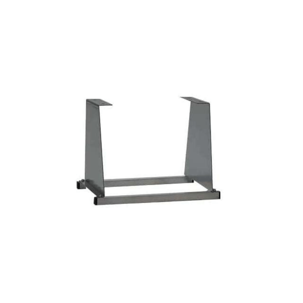 Piètement en acier galvanisé pour coffret de chantier