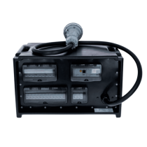 Coffret de distribution avec prise 63A pour festivité
