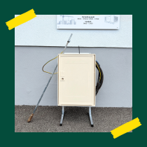 Compteur de chantier ENEDIS 3/6/9 KVA SOL - 2 PRISES