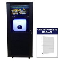 Armoire solaire avec batterie de stockage énergie