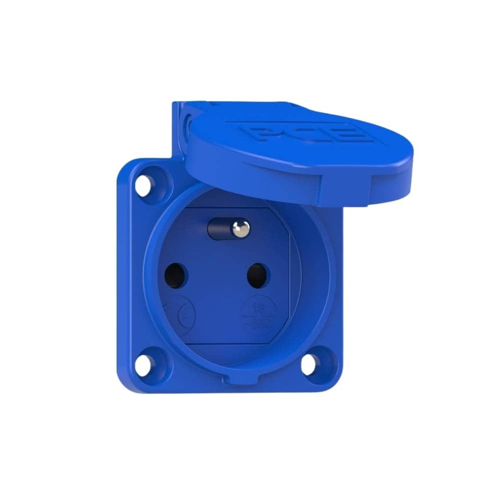 Prise électrique 16A+T 220/230V Norme Française IP 54 Prise électrique 16A+T 220/230V Norme Française IP 54