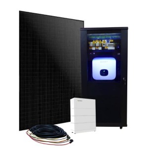 Kit Solar Energy Box M3000 avec panneaux, batterie de stockage et connecteurs