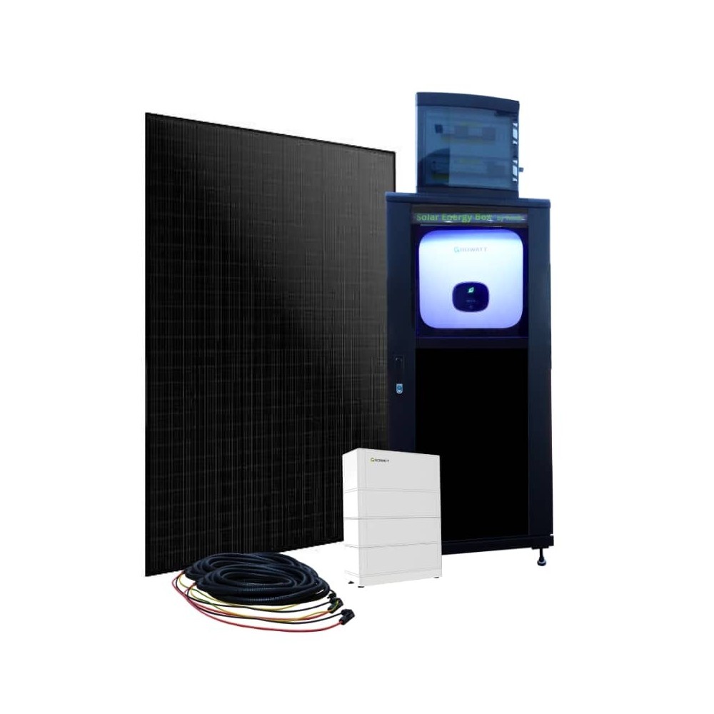 Kit Solar Energy Box T10000 avec panneaux, batterie de stockage et ...