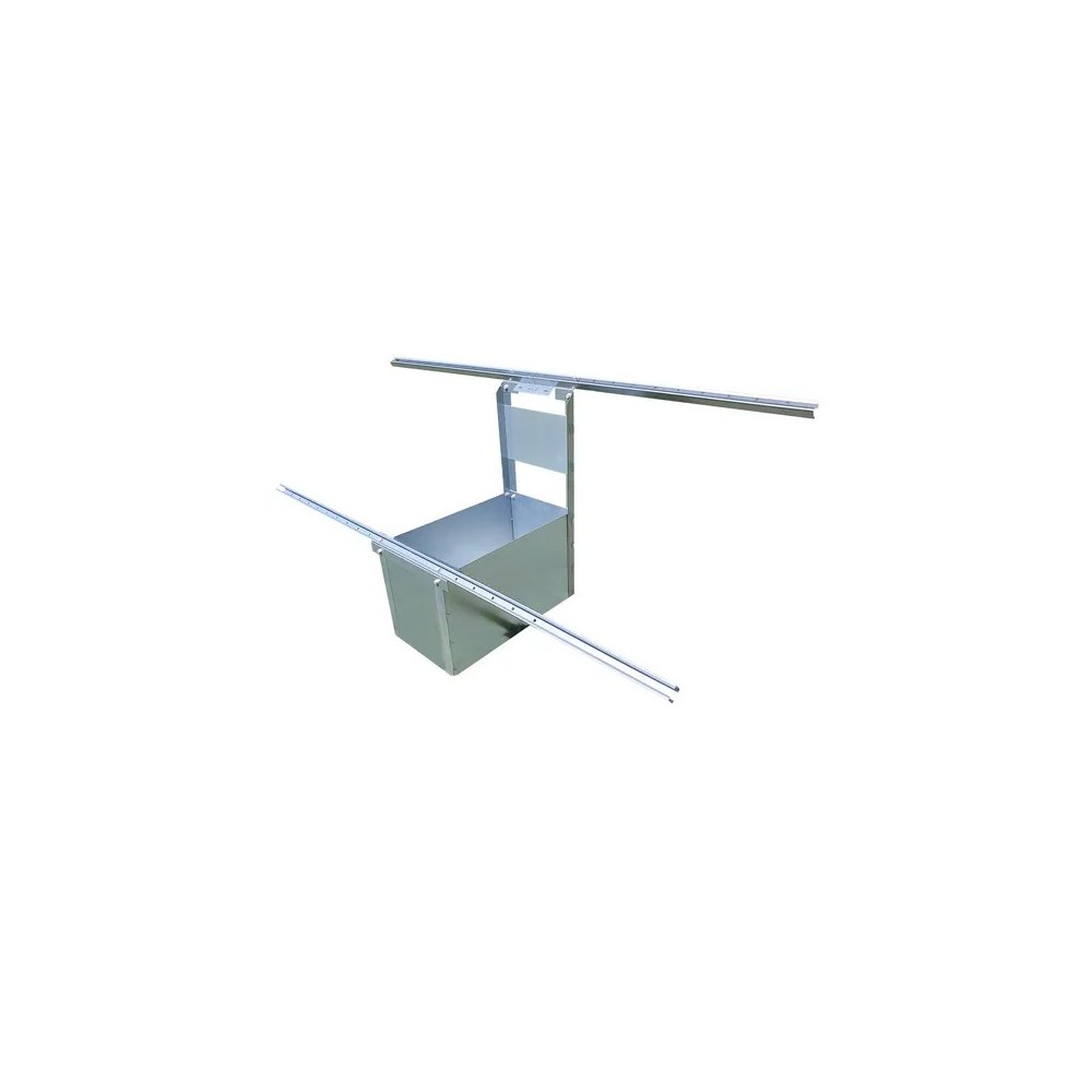 support lesté acier pour 2 panneaux solaires support lesté acier pour 2 panneaux solaires