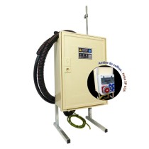 Coffret de chantier triphasé 18/36 kW avec prise 63A pour branchement souterrain ou aérien