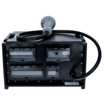 Coffret de distribution avec prise 63A pour festivité