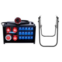 Coffret électrique événementiel triphasé 400V prises 63A et 32A