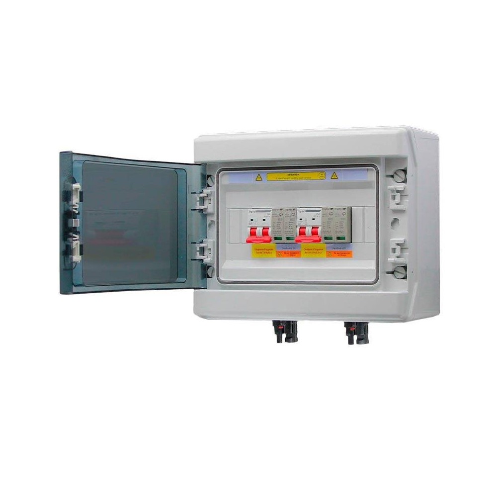 Coffret Photovoltaïque DC Double Tracker 600V