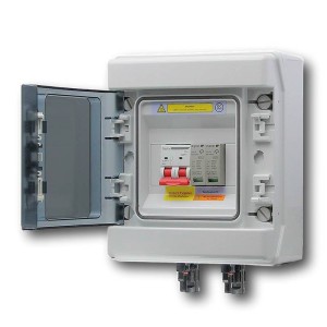 Coffret Photovoltaïque DC Simple Tracker 600V 25A