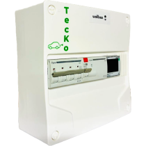 Coffret avec protections pour borne de recharge triphasée en 11 kW WALLBOX avec gestion de la charge dynamique " Power Boost "
